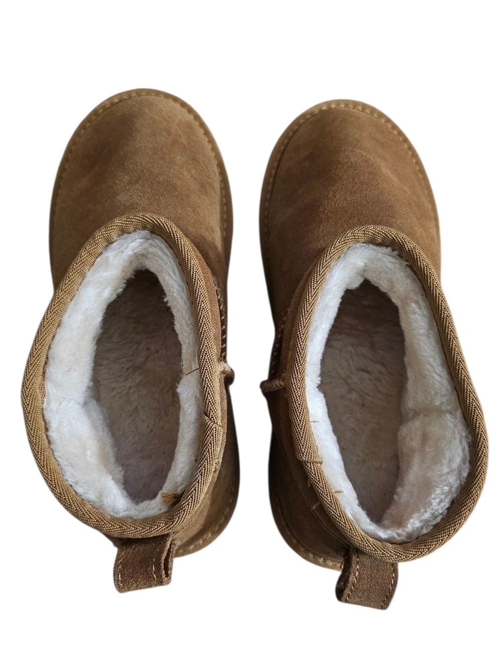 CUSHIONAIRE Hippy Chestnut Brown Suede Platform Ankle Boot - Picture 5 of 14